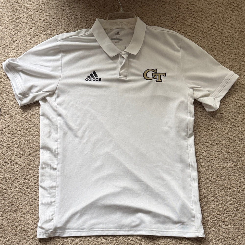 Georgia Tech Adidas Polo
